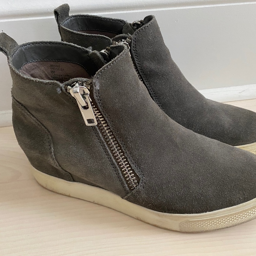 Steve Madden high top wedge sneaker